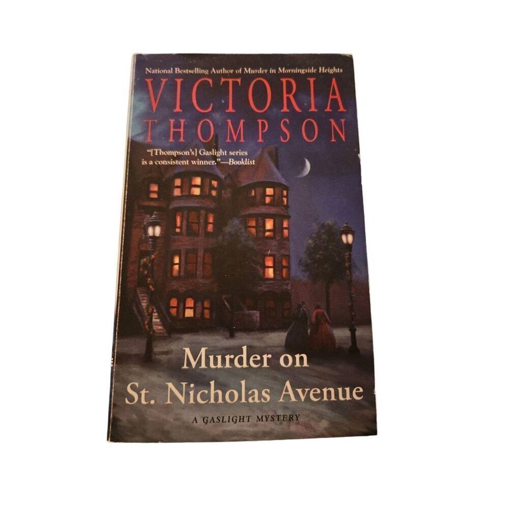 Murder on St. Nicholas Avenue by Victoria Thompson Berkley prime crime group boo